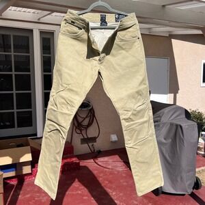 Kuhl Rydr Tan Pants Canvas Relaxed Fit Sz 32x34